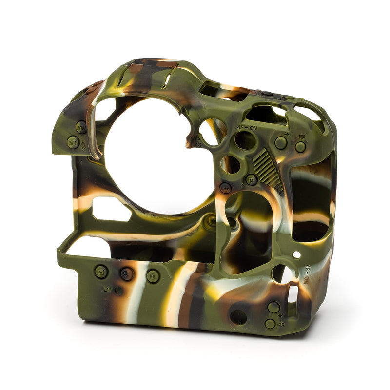 easyCover - Silicone Camera case - Protection for Your Camera Canon R3 (Camouflage) Camouflage
