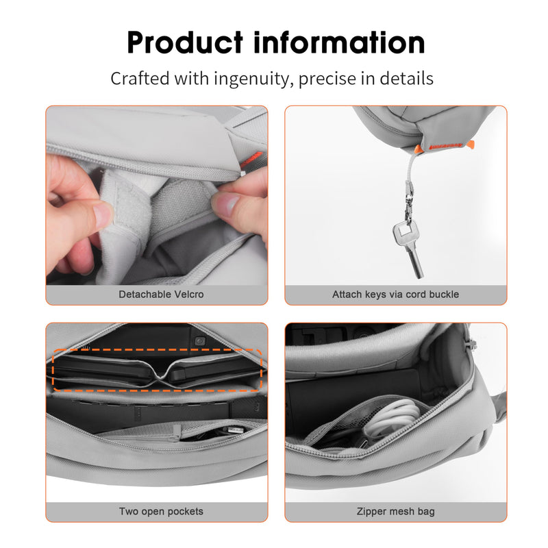 Carrying Bag for Insta360 Luna Ultra X5 Creator Bundle Case Accessories | X4 Air X3 Go ultraTravel Magnetic Quick Release Travel Case Chest Bag for DJI Osmo 6 5 Pocket 4 Pro 3 4P Mobile Gimbal