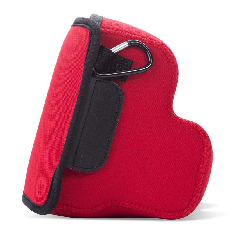 MegaGear MG1948 Ultra Light Neoprene Camera Case Compatible with Nikon Z5 - Red One Size