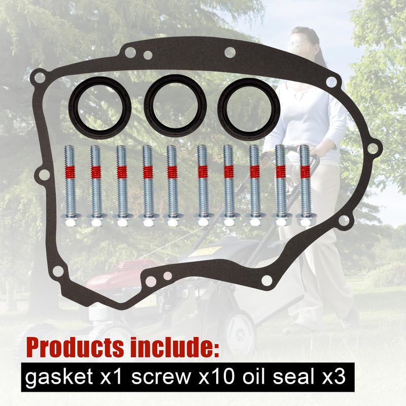 594195 Crankcase Gasket Kit with Mounting Bolts, fit for Briggs & Stratton Small Gasoline Engines, Replaces 591911, 697227, 690945, 273488