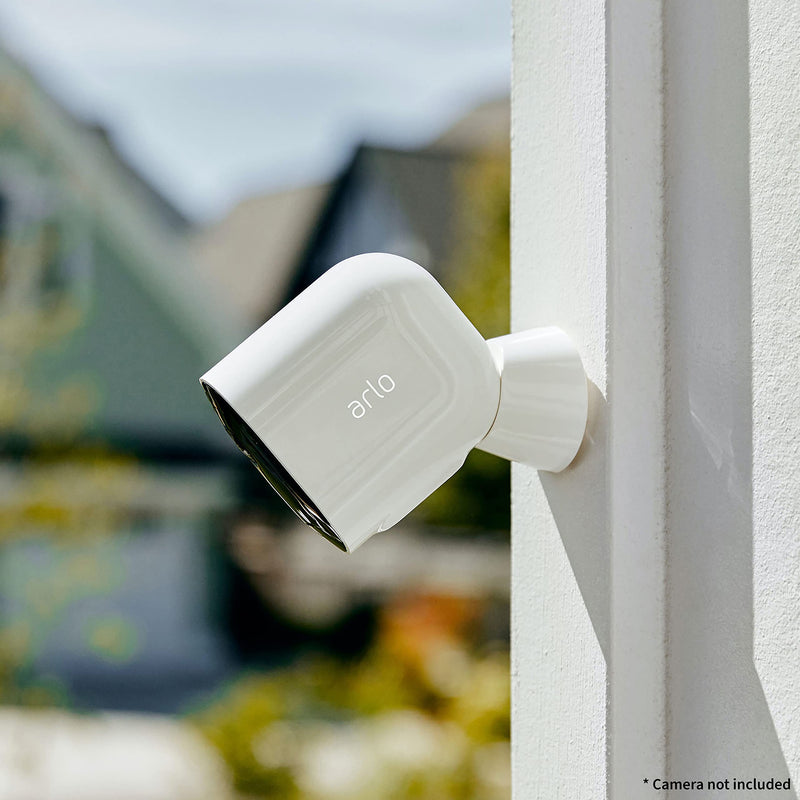 Arlo Magnetic Wall Mounts - Arlo Certified Accessory, Indoor or Outdoor Use, Works with Arlo Pro 5S 2K, Pro 4, Pro 3, Ultra 2, and Ultra Cameras, White - VMA5000, 2 Count (Pack of 1) Magnetic Wall Mount