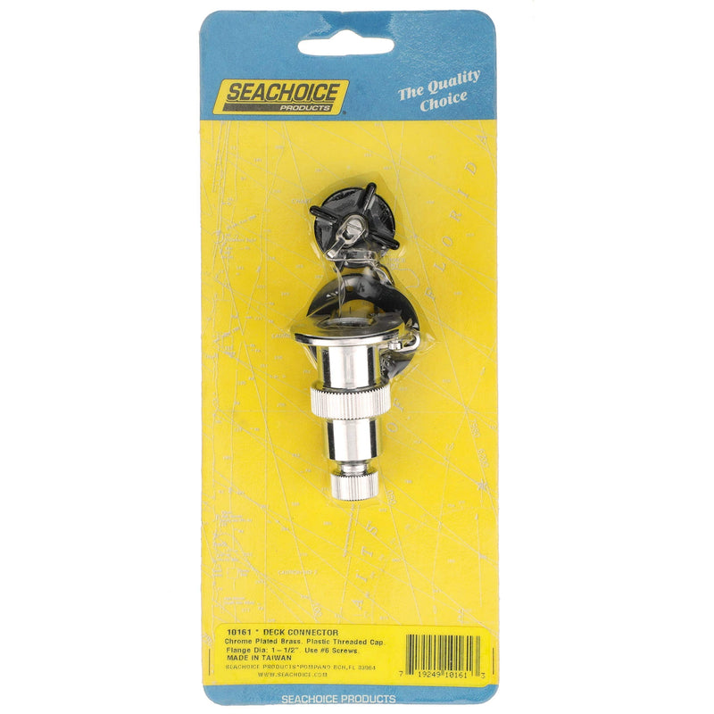 Seachoice Waterproof Boat Deck Connector, 2 Prong Plug, 3 Amps at 12V