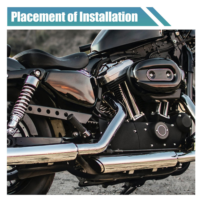 uxcell 42mm ID 46mm OD Universal Exhaust Muffler Pipe Gasket Motorcycle Exhaust Gaskets Graphite Seal Ring Repair Replacement for Dirt Pit Motocross