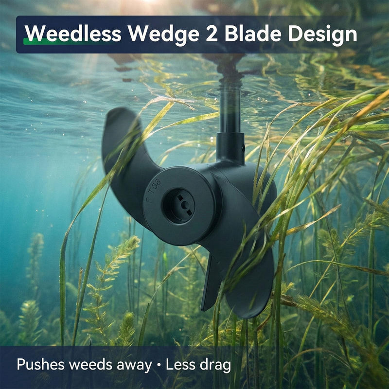 MKP-32 Weedless Wedge 2 Prop for Minn Kota, Minn Kota Prop Replacement fits 3-5/8" Motors, Trolling Motor Propeller for Minn Kota Terrain, Edge, Endura, Powerdrive, Riptide 50, 55, 65, 70