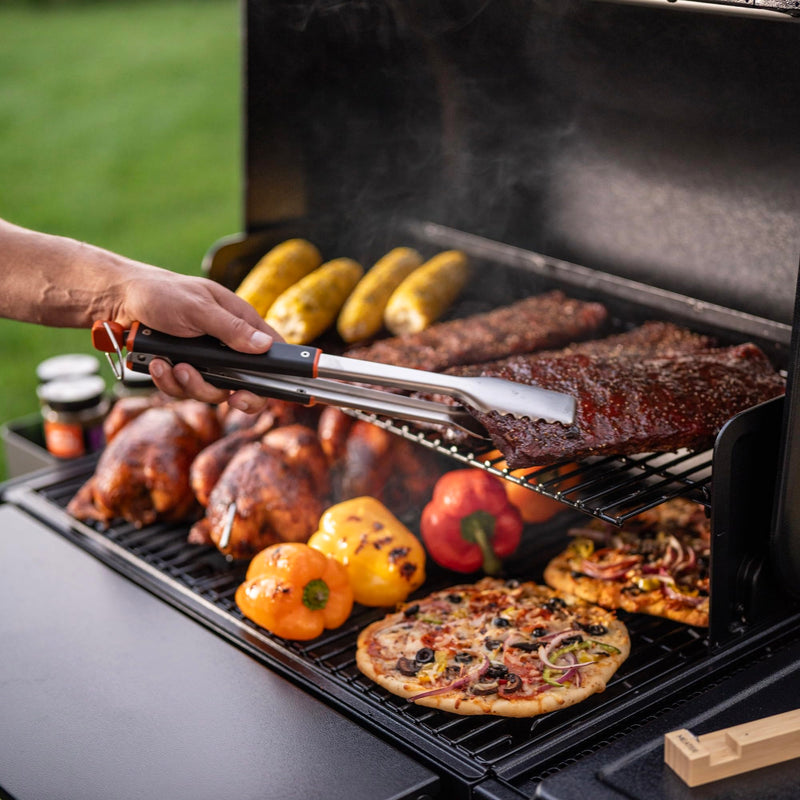 Traeger Grills BAC790 Stainless Steel BBQ Tongs Dishwasher Safe Grill Accessory (2025 Model) 2025 Model