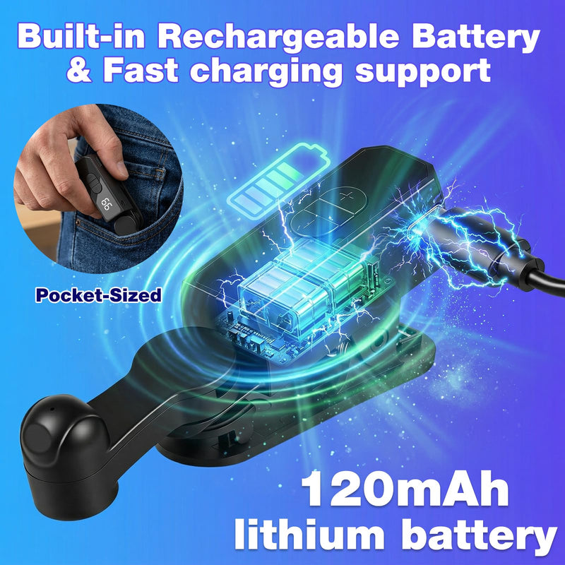 2 Pack Auto Clicker Tapper for Phone Rechargeable & 107 Adjustable Speeds | Screen Device Speed Clicker Auto Screen Tapper for Live Stream Likes, Gaming, Deal, Reward Tasks, Purchase