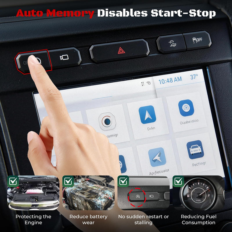 Auto Start Stop Eliminator Compatible with Ford F150 2015-2020 2015-2020 MODEL