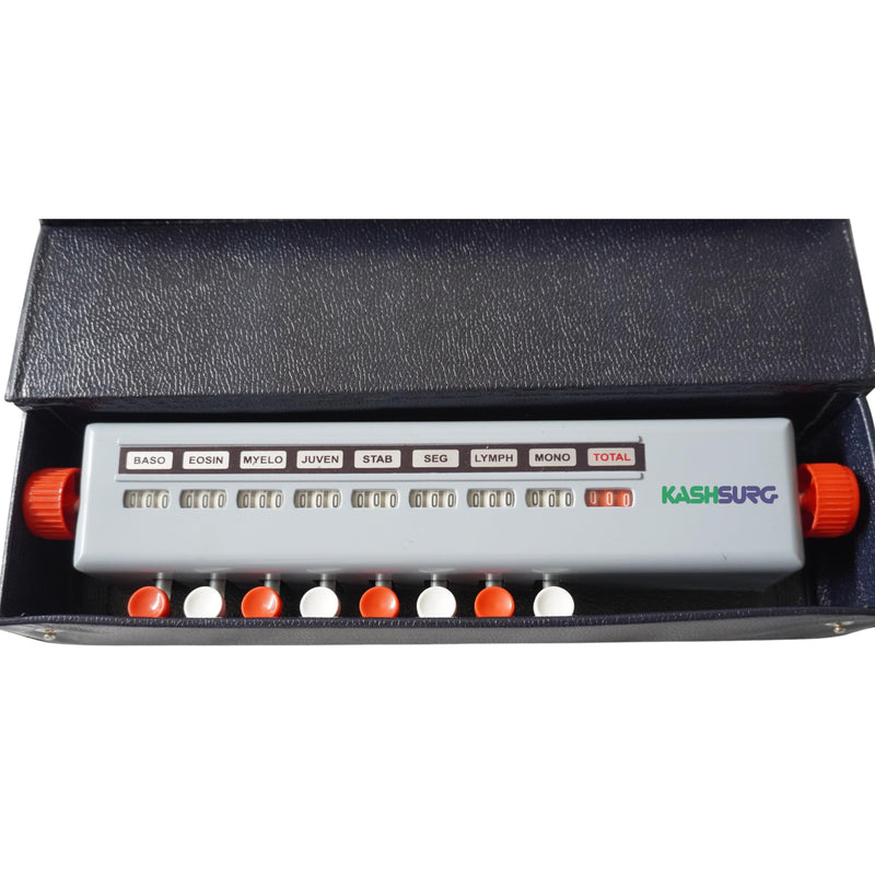 Blood Cell Counter 8 Key with Protective Case