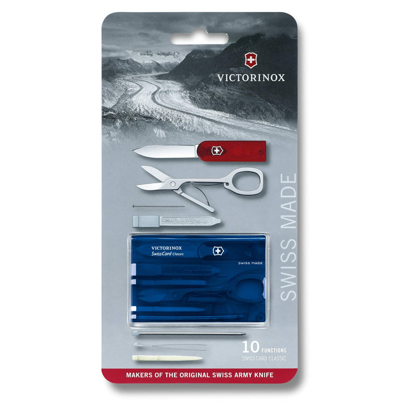 Victorinox Swiss Army Swiss Card, Translucent Sapphire