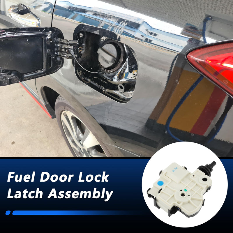 77030-07010 Fuel Door Lock Latch Assembly with Motor for Toyota Camry 2018-2022 for Toyota Avalon 2019-2022, Gas Door Lock Latch 7703007010, Fuel Filler Door Lock Assembly