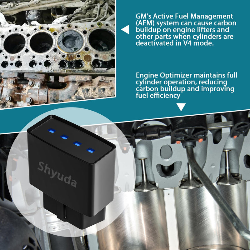 AFM/DFM Device Disable Active Fuel Management Delete Disabler Compatible with Chevrolet Silverado, GMC Sierra, Yukon, Cadillac Escalade GM Motors V6/V8 Engines, 4.3L, 5.3L, 6.0L, 6.2L