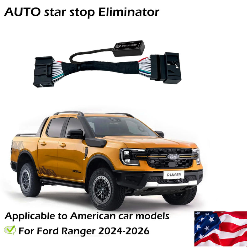 for Ford Ranger 2024-2026 - Auto Start Stop Eliminator - Compatible Ford Ranger Accessories | Easy-Install Autostop Eliminator - with no wire cutting or programming needed