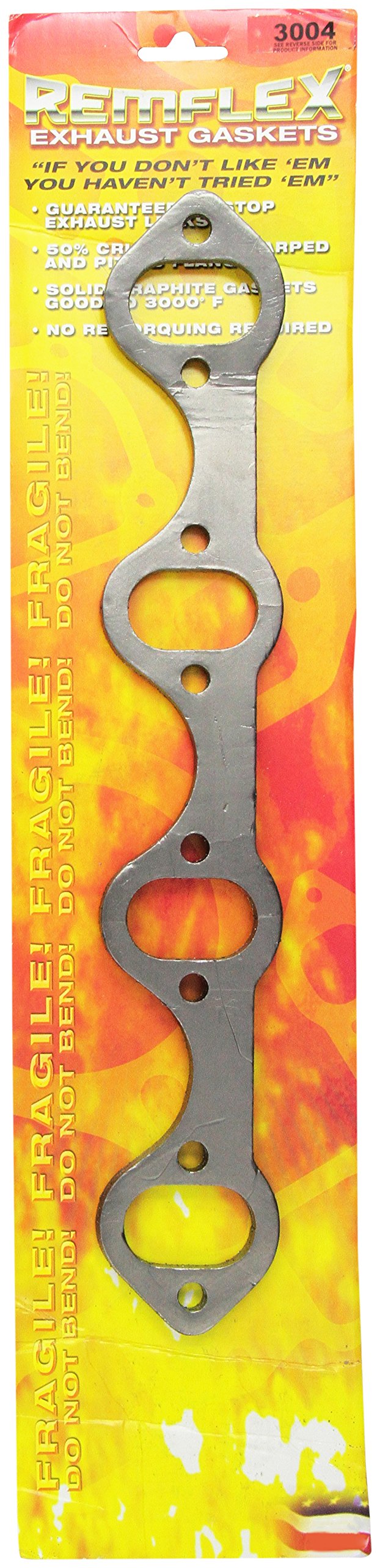 Remflex 3004 Oval Port Exhaust Header Gasket