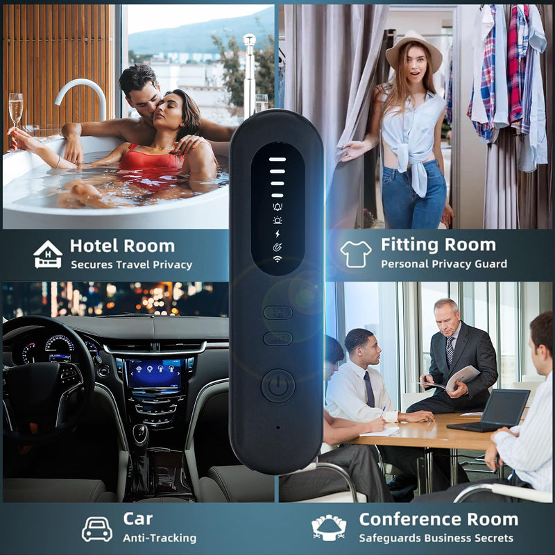 2025 New Multi-Function Hidden Camera Detectors and Bug Detector,GPS Hidden Camera Detector, Rf Wireless Signal Scanner, Camera Detector for Hotels, Home, Office etc.