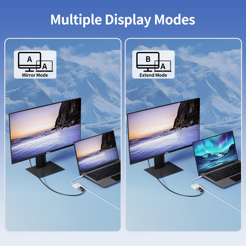 USB C to HDMI Adapter for iPhone 17 16 15, 4K@60Hz~120Hz iPhone to TV Adapter USB C with 100W Fast Charging, 5Gbps USB 3.0 Port, iPhone Hdmi Dongle for iPad/TV/Projector/Monitor, MFi Certified