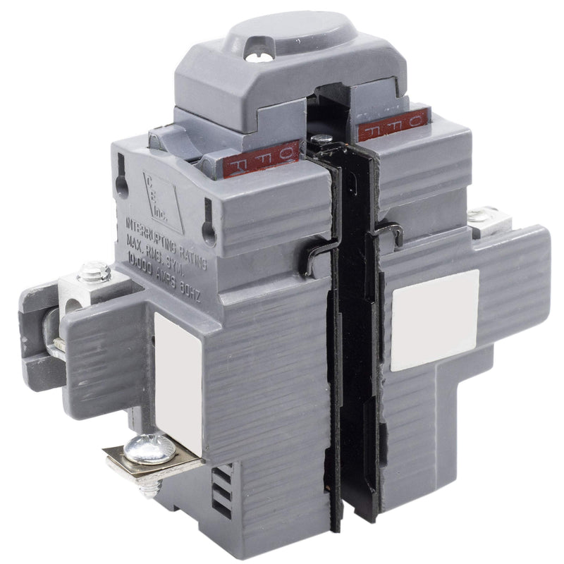 Connecticut Electric UBIP215 Newly Manufactured Pushmatic P215 Replacement, Two Pole 15 Amp Circuit Breaker, Gray