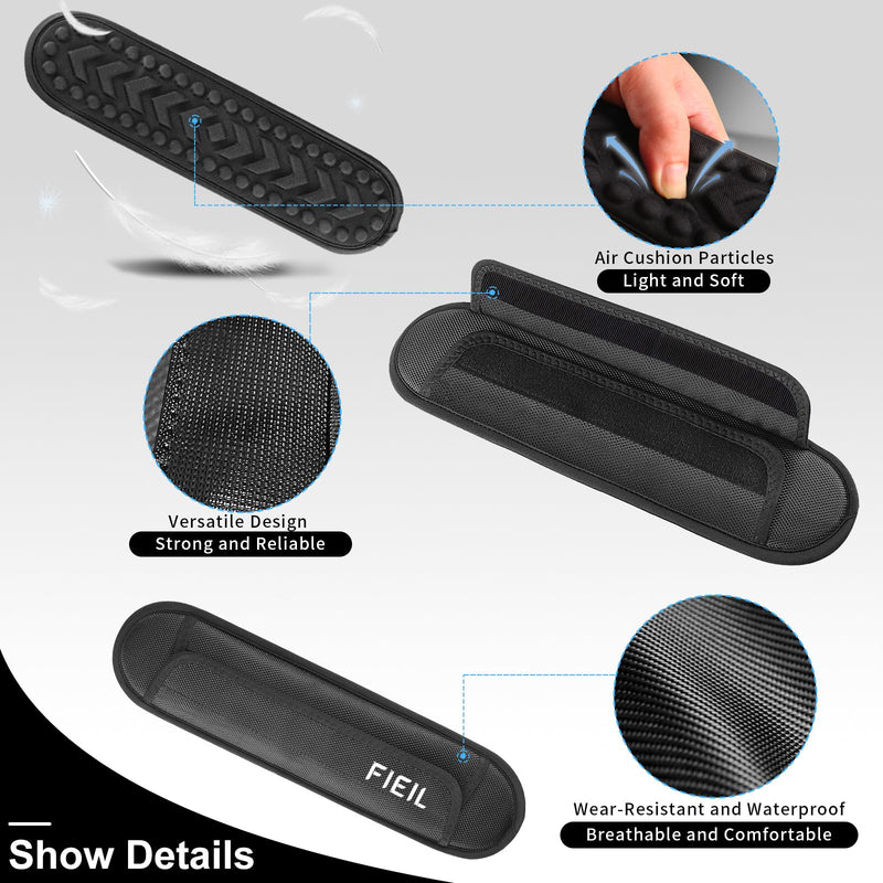 2 Pack Breathable Universal Shoulder Pad, 3D Cushion Air Backpack Strap Pads, for Shoulder Bags, Guitar Strap, Detachable Shoulder Strap Pad Pads Help Relieve Shoulder Pain(3D Air Cushion) 2 Pack 3D Air Cushion