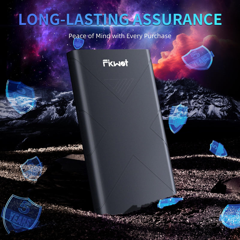 1TB External SSD, Portable SSD, Up to 2000MB/s, USB 3.2 Gen2x2 External Solid State Drives, Compatible with Smart TV, PS5/PS4(Pro), iPhone 15/16, Xbox, Mac & Windows and Other Devices(FP80) FP80 1TB