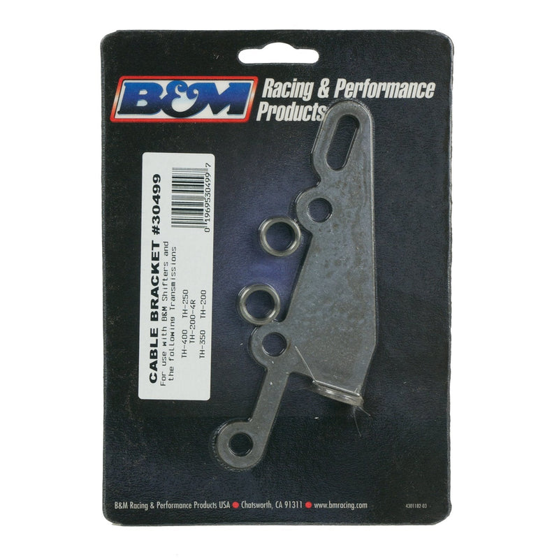 B&M 30499 Steel Transmission Bracket, Natural