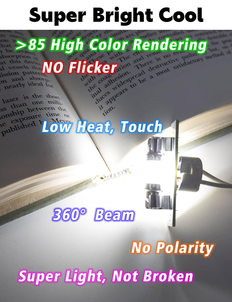 DC12V-24V White 31mm DE3175 LED Festoon Bulbs 1.2in, 200lm Super Bright Dome Light Bulbs, Led Interior Car License Plate Dome Map Door Trunk Lights Replace for 3175 DE3021 3022 3021, Pack of 2