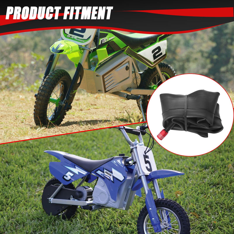 KAMIER 12.5x2.75 (12-1/2x2.75) Inner Tube for Razor MX350 MX400 ZR350 SX350 Mcgrath Dirt Bike E-Zip E500 E750 X-Treme X-560 Kids Electric Mini Dirt Rocket Bike Gas Scooter Tire Tube Heavy Duty Parts