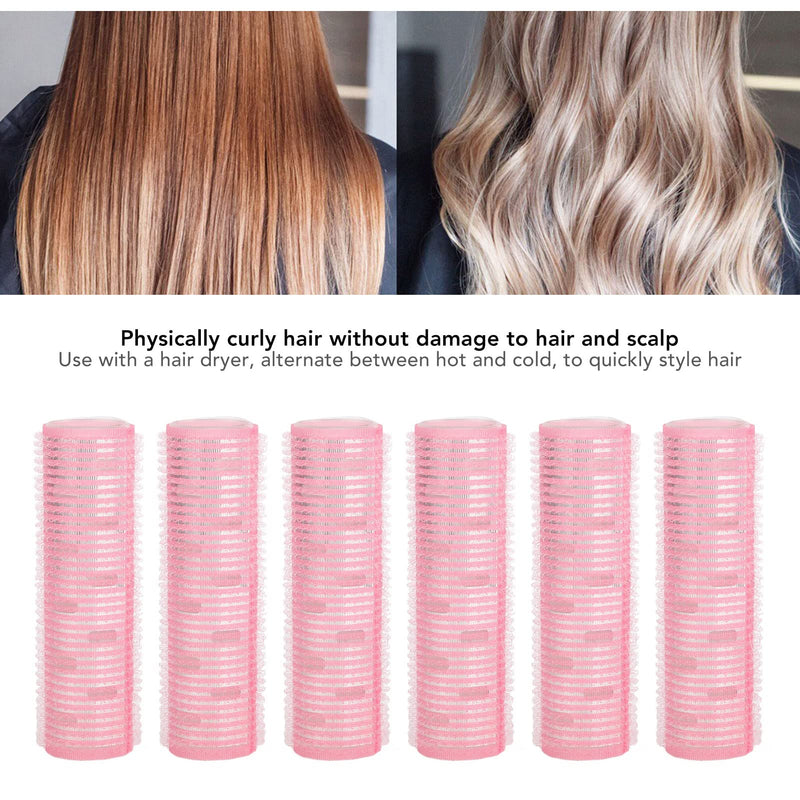 Hair Rollers Set, Self Grip Hair Rollers, Aluminum Sheet Thermal for DIY Bangs Medium Short Hair Styles