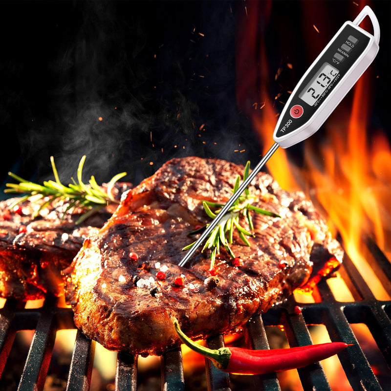 Digital Thermometer Food Meat Candy Water Immediate Read Thermometer for Kitchen Cooking(12 Pcs) 12
