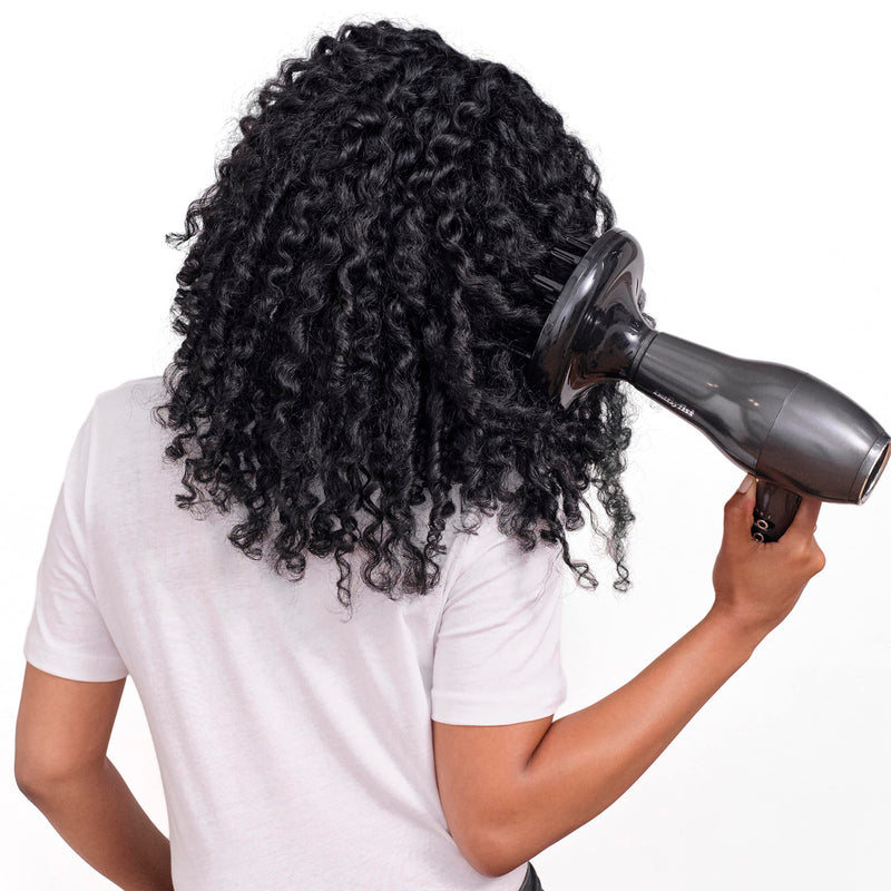 BaByliss Platinum Diamond Hair Dryer & Diffuser - Professional 2300W Blow Dryer with AC Motor, Ionic Frizz-Control, 3 Heat & 2 Speed Settings, Diamond, 6490DU
