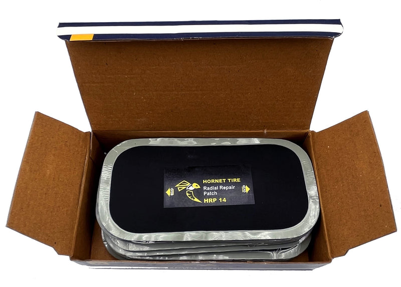 Reinforced Heavy Duty Radial Tire Repair Patches HRP-14 (3"x6") 3"x6"