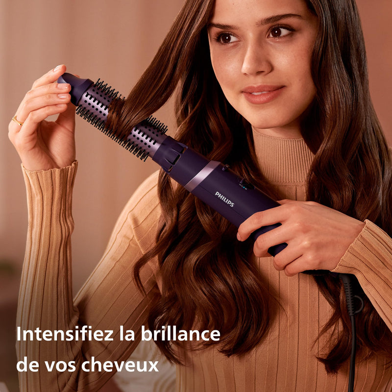 Philips 3000 Series BHA305/00 Ceramic and Keratin Coating Ceramic Ionic Function Fan Brush 3 Accessories 3000 Series Air Styler with 3 Accessories