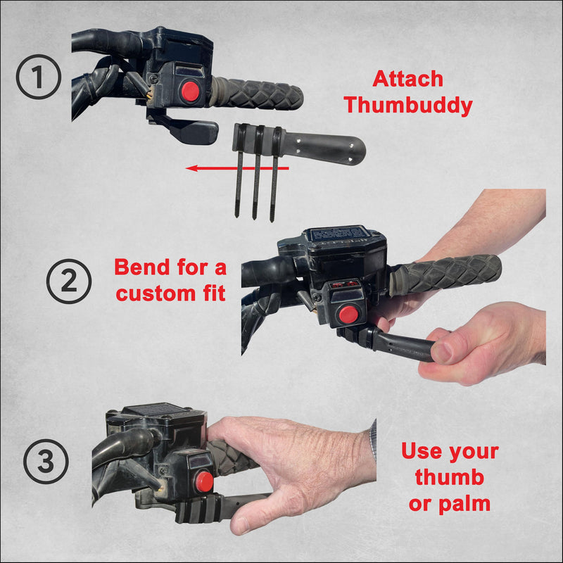 Thumbuddy Throttle Extender - Model TB1