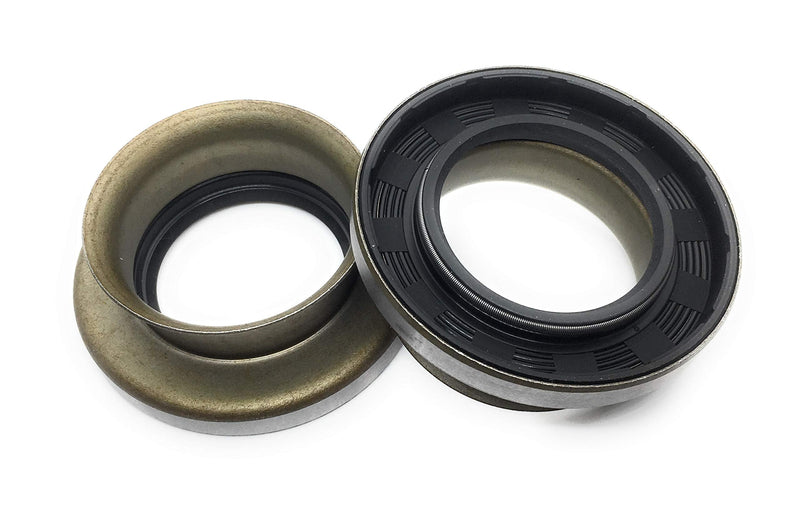 REPLACEMENTKITS.COM Brand Front Inner Axle Tube Seal (2 Pack) Fits Dana 50/60 / 61 Axles Replaces 36487