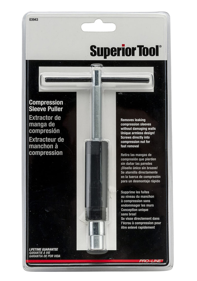 Superior Tool Company 03943 Compression Sleeve Puller and Sleeve Remover for 1/2-Inch Compression Fittings Only