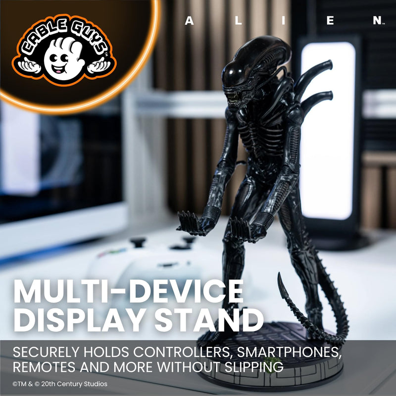 Cableguys Alien Xenomorph Controller Holder & Phone Stand | Alien Gaming Accessories for Room and Desk Setup, Holder Compatible with Xbox, PlayStation & Most Standard Game Controllers