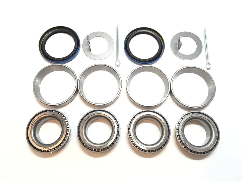 WESTERNPRIME Trailer Hub Wheel Bearing Kits L44649 L44610 Spindle 1.063'' (1 1/16-Inch) Grease Seal 12192TB 1.250'' I.D. 15192TB I.D. 1.500'' for 2000# EZ Lube Axles