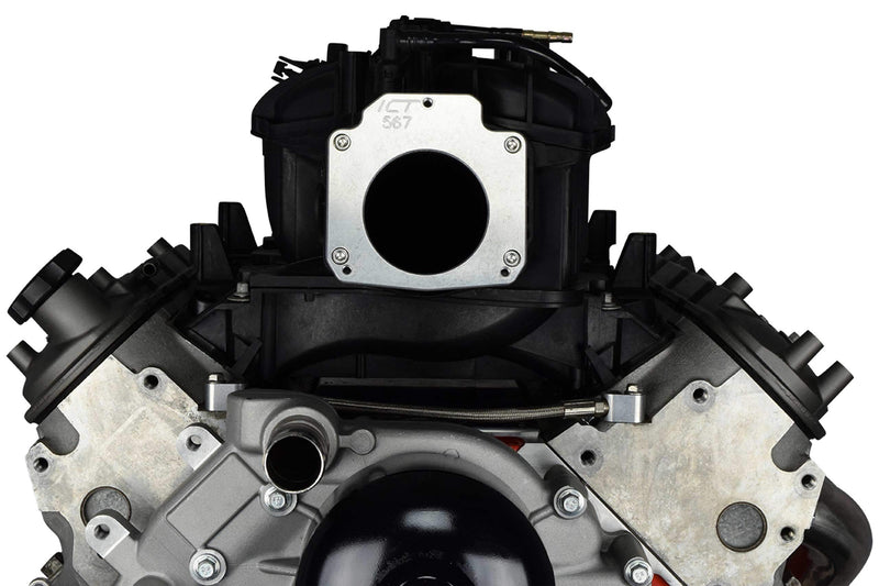 ICT Billet LS Drive By Wire Throttle Body Adapter / LS3 4 Bolt Intake to LS1 3 Bolt TB DBW LS2 LH6 L92 L76 LY2 LY5 LY6 LC9 LFA LH8 LMG L98 L9H L20 L94 LZ1 L99 L96 LC8 L77 551567