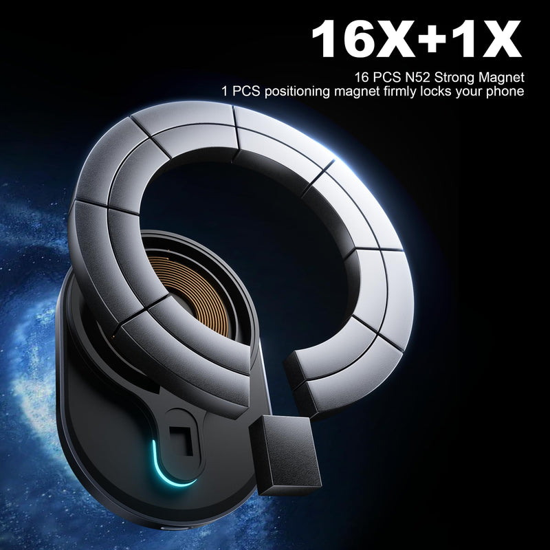 for Qi2 15W Wireless MagSafe CD Car Mount Charger,CD Player Phone Mounts, CD Slot Phone Mount Holder for iPhone 17/16/15/14/13/12, Galaxy S25,Fast Charging for Magnetic iPhone Car Accessories