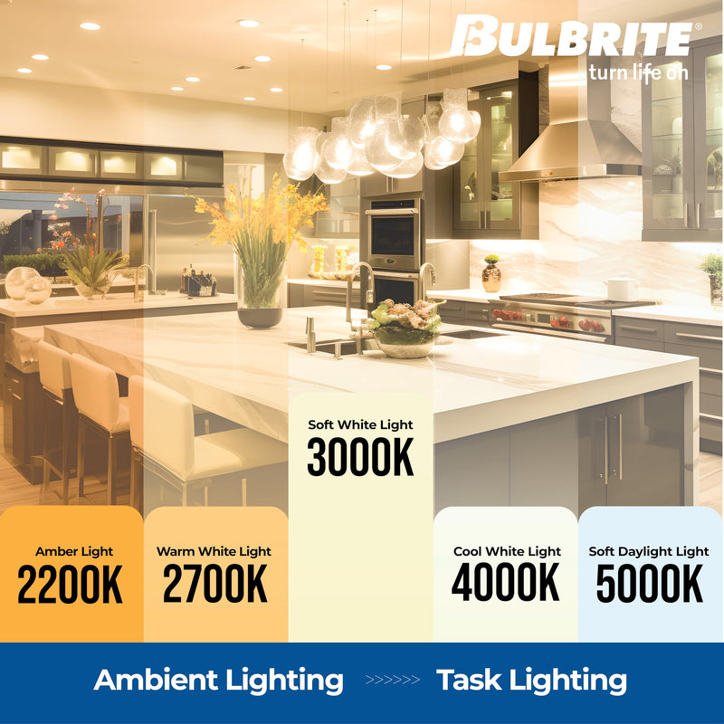 Bulbrite Pack of 12 Item 774235 A19 LED Bulb, 9W, 60W Equiv., Dimmable, 3000K, E26 Base, 120V Soft White Light, A-Type Bulb