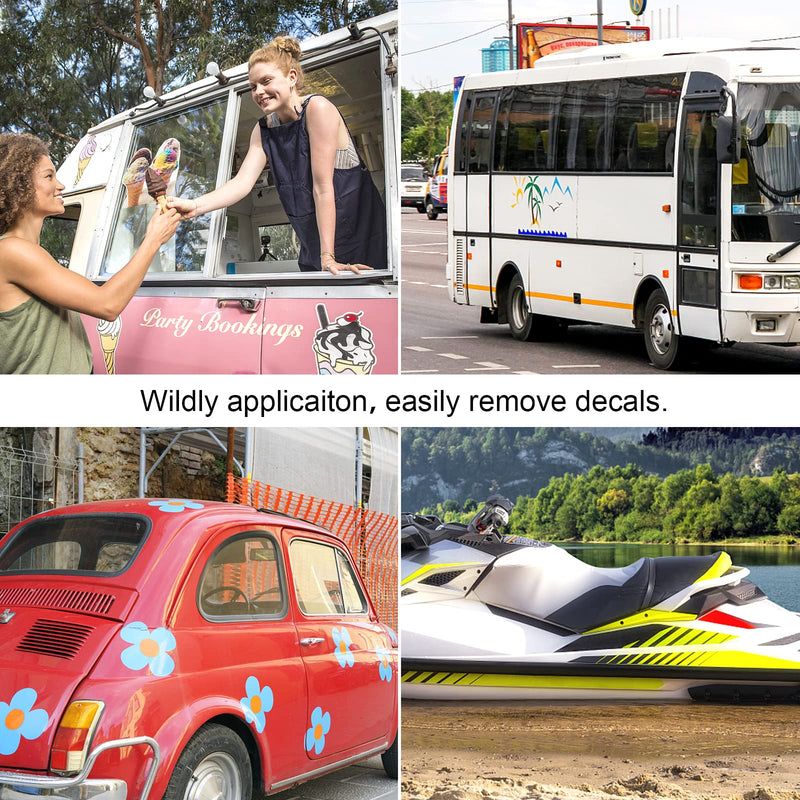 Decal Remover Eraser Wheel, 4 Inch Rubber Wheel Sticker Remover with Drill Adaptor, Vinyl Decal Remover, Adhesive Pin Stripe Removal Tool for Cars, Boats, RVS (2 Packs) 2 Packs(Solid& Slotted edge)