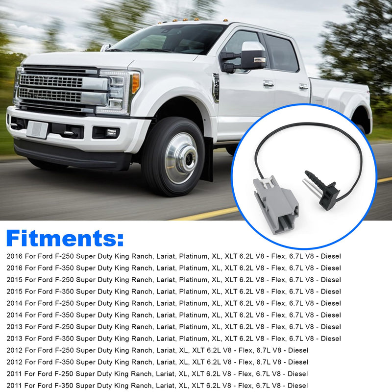 A/C Evaporator Temperature Sensor for Ford F-250 F-350 Super Duty 6.2L 6.7L 2011-2016 BC3Z-19C734-A BC3Z19C734A 926-546