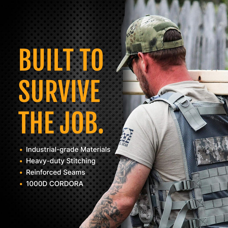Spec Ops Tool Gear Heavy-Duty Impact Drill Holster – New & Improved Cordless Drill Holder with Reinforced Clip for Tool Belts & Vests Digital Camo