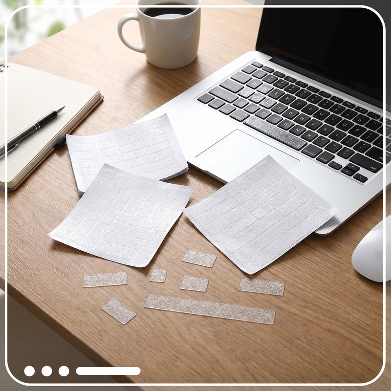 Raised Tactile Bump Dots Clear Computer Gaming Keyboard Tactile Training Decal Location Learning Stickers (3.94 * 4.33 Inch,Anti-Slip) 3.94*4.33 Inch Anti-