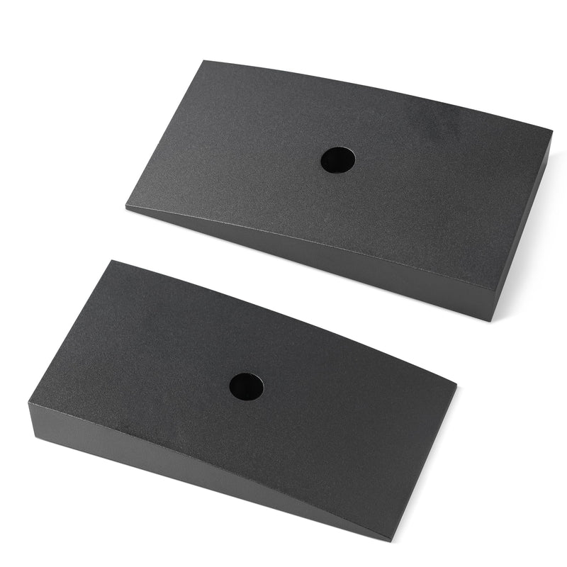 Rear Suspension Leaf Spring Shim Kit Rear 6 Degree, 2.5 Inches Wide Replace 18206.01 MS-WSC60 Fit for 1976-86 Jeep CJ5/CJ7 and 1987-95 Jeep Wrangler models (Black) Black
