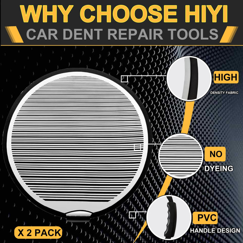 Dent Reflector Board 2 Pack 27.5 Inch Foldable Steel Dent Remover Tool For Car (Dent reflector board, 2 PCS) Dent reflector board