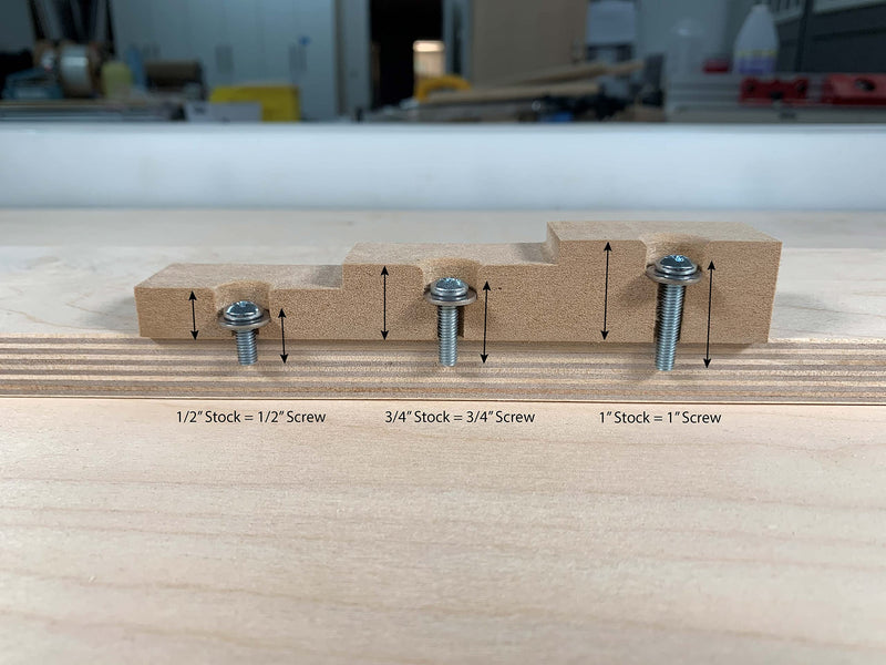 Micro Jig MB-025-0525PL Zeroplay 1/2" X 14" 2-Step Plunge Router Bit (1/4" Shank) (R7b)