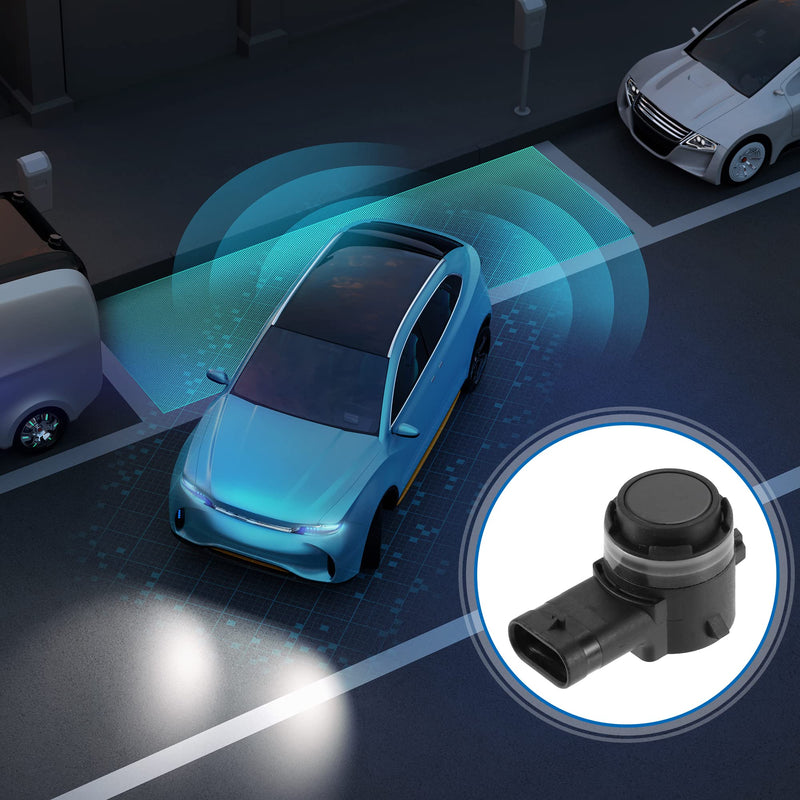 X AUTOHAUX Front Rear PDC Bumper Backup Parking Sensor for Tesla S x 3 Y 2016-2021 1127503-12-C