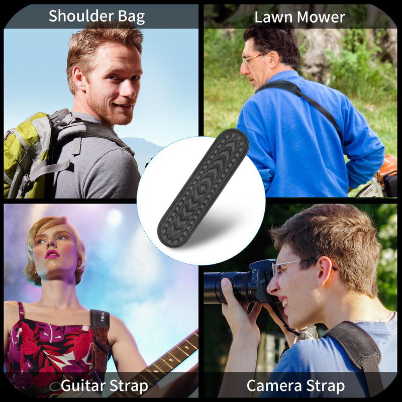 2 Pack Breathable Universal Shoulder Pad, 3D Cushion Air Backpack Strap Pads, for Shoulder Bags, Guitar Strap, Detachable Shoulder Strap Pad Pads Help Relieve Shoulder Pain(3D Air Cushion) 2 Pack 3D Air Cushion