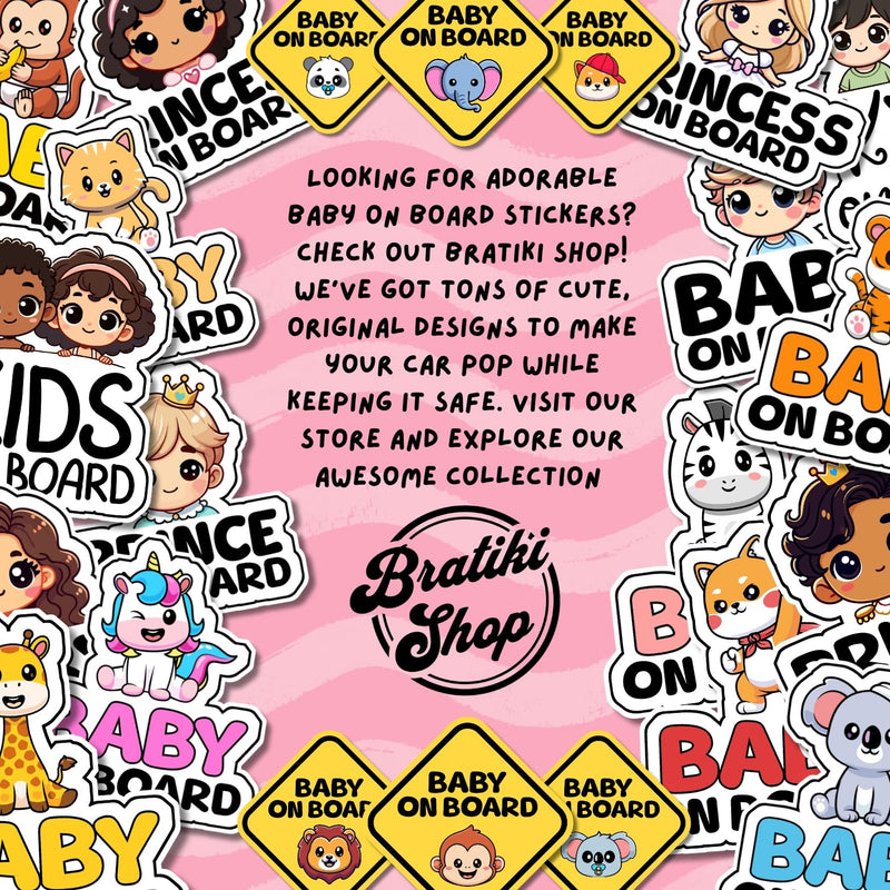 Baby on Board Signs for Car, Superhero on Boardl, Waterproof and UV-Resistant Baby on Board Sticker, Durable Sign for Safety Awareness, Easy to Apply for Window or Bumper