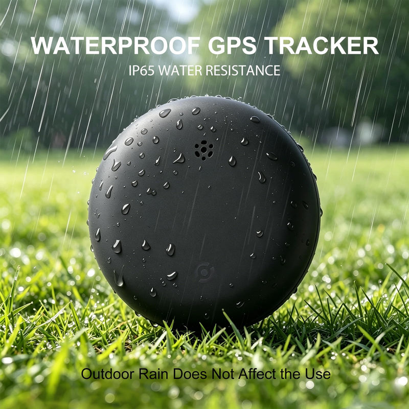 Tracee GPS Tracker 2.0, 2 Pack Magnetic Hidden Locator, Advanced Bluetooth Anti-Lost Tracker with Protective Case and Lanyard, Universal Compatibility with iOS & Android Systems, Black