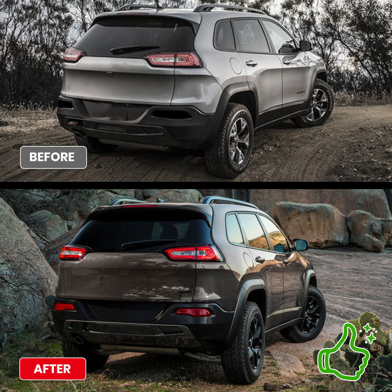 Rear Bumper Reflector for 2014 2015 2016 2017 2018 Jeep Cherokee 68105144AC Passenger Side (Right) Right